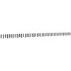 Image de vidaXL Volant de store rayé anthracite et blanc, 4,5 m