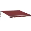 Image de vidaXL Store automatique avec LED Bordeaux 400 x 300 cm