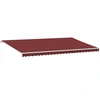 Image de vidaXL Store manuel avec LED rouge vin 600x350 cm