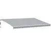 Image de vidaXL Store automatique avec LED Anthracite & Blanc 500x300 cm
