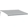 Image de vidaXL Store automatique avec LED Anthracite & Blanc 450x350 cm