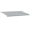 Image de vidaXL Store manuel avec LED Anthracite & Blanc 600x350 cm