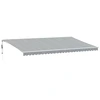 Image de vidaXL Store automatique anthracite & blanc 600x350 cm