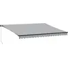 Image de vidaXL Store manuel anthracite et blanc 450x350 cm