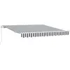 Image de vidaXL Store manuel anthracite & blanc 300x250 cm