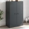Image de vidaXL Sideboard Anthracite 67x39x107 cm Acier