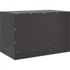 Image de vidaXL Armoire TV noire 67x39x44 cm Acier