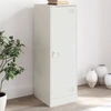 Image de vidaXL Sideboard blanc 34,5x39x107 cm acier