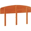 Image de Tête de lit brun cire 140 cm pin massif