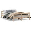 Image de vidaXL Lit en bois massif sans matelas 120x200 cm en pin