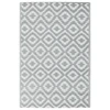 Image de vidaXL Tapis d'extérieur ARAKIL Gris 120x180 cm PP