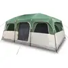 Image de vidaXL Tente familiale pour 10 personnes Vert Étanche