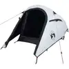 Image de vidaXL Tente de camping tunnel 2 personnes blanche foncée étanche à l'eau