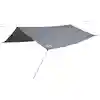Image de vidaXL Tarp Gris et Orange 300x294 cm Imperméable à l'eau