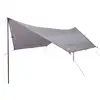 Image de Bâche vidaXL grise et orange 430 x 380 x 210 cm, imperméable