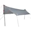 Image de vidaXL Bâche grise et orange 460 x 305 x 210 cm Imperméable