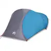 Image de vidaXL Tente de camping dôme 4 personnes bleue étanche à l'eau