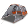 Image de vidaXL Tente tunnel 4 personnes Gris Etanche