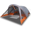 Image de vidaXL Tente familiale pour 6 personnes Gris Étanche