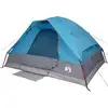 Image de vidaXL Tente de camping dôme 2 personnes bleue étanche à l'eau