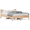 Image de vidaXL Lit en bois massif sans matelas 120x190 cm pin