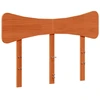 Image de Tête de lit brun cire 135 cm Pin massif