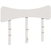 Image de vidaXL Tête de lit blanc 120 cm pin massif