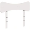 Image de vidaXL Tête de lit blanc 100 cm pin massif