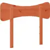 Image de Tête de lit brun cire 90 cm pin massif