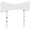 Image de vidaXL Tête de lit blanc 75 cm pin massif