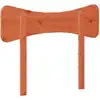 Image de Tête de lit brun cire 75 cm Pin massif