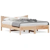 Image de vidaXL Lit en bois massif sans matelas 160x200 cm pin