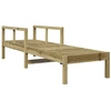 Image de vidaXL Chaise longue 199,5x62x55 cm Bois de pin imprégné