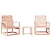 Image de vidaXL Ensemble salon de jardin 3 pièces bois massif douglas