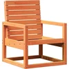 Image de vidaXL Chaise de jardin brun cire 57,5x63x76 cm pin massif