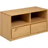 Image de vidaXL Armoire TV SAUDA aspect chêne 99x43x55 cm Pin massif