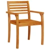 Image de vidaXL Chaises de jardin 2 pcs. 59x55x85 cm bois massif acacia