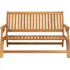 Image de Banc de détente vidaXL, marron, bois massif d'acacia
