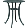 Image de Table de jardin Vert Ø48x53 cm Fonte d'aluminium