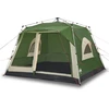 Image de vidaXL Tente familiale pour 7 personnes Vert Quick Release