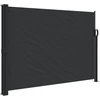 Image de vidaXL Store latéral extensible noir 140x300 cm