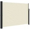 Image de vidaXL Marquise latérale extensible Crème 140x300 cm