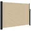 Image de vidaXL Marquise latérale extensible Beige 140x300 cm