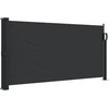 Image de vidaXL Store latéral extensible noir 100x500 cm