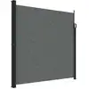 Image de vidaXL Marquise latérale extensible Anthracite 200x500 cm