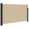 Image de vidaXL Marquise latérale extensible Beige 120x600 cm