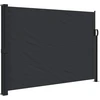 Image de vidaXL Store latéral extensible noir 140x600 cm