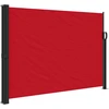 Image de vidaXL Marquise latérale extensible rouge 140x600 cm
