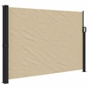 Image de vidaXL Marquise latérale extensible Beige 140x600 cm
