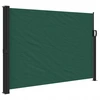 Image de vidaXL Marquise latérale extensible vert foncé 140x600 cm